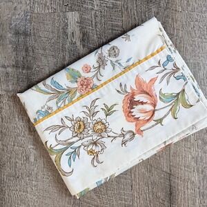 Vintage Standard pillowcase, cottagecore floral, Springmaid